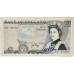 GREAT BRITAIN UK 1971 . FIVE 5 POUNDS BANKNOTE . ERROR . MISSING REVERSE